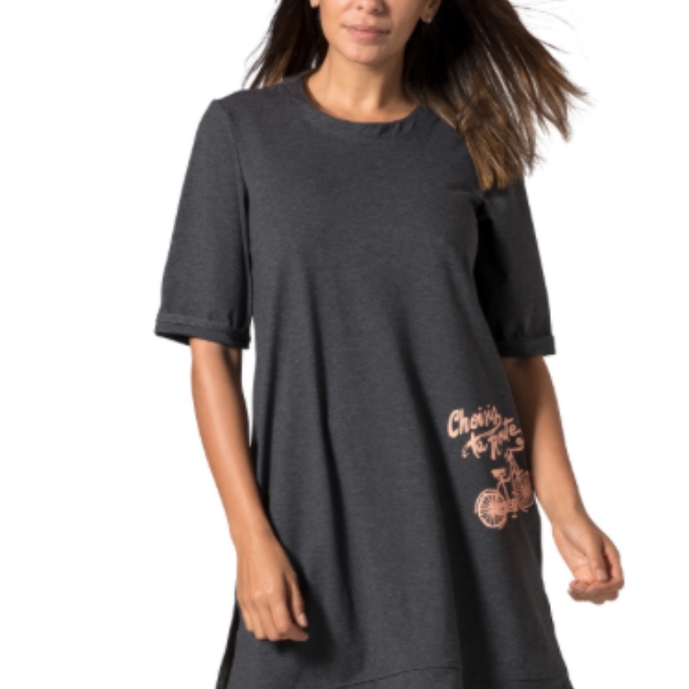 Grey T-shirt dress, Size S NWOT